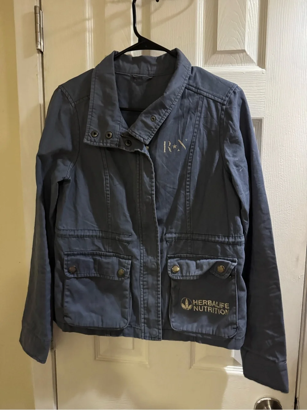 Aeropostale Women’s Size  S Blue Utility Jacket